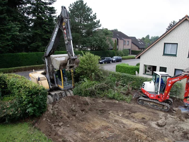Residential excavation project in Minneapolis